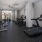a gym with exercise equipment