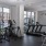 a gym with exercise equipment
